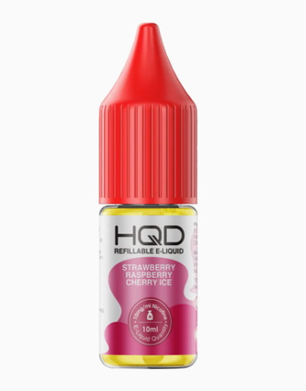 Набор HQD Strawberry Rasberry Cherry Ice (Клубника Малина Вишня Лед) 30 мл 50мг