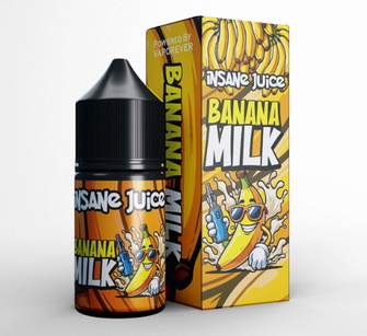 Набор Insane Juice Banana Milk (Банановое молоко) 30 мл 50 мг