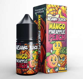 Набір Insane Juice Mango Pineapple Peach (Манго Ананас Персик) 30 мл 50 мг