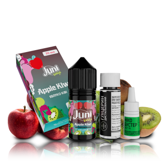 Набор Juni Mix Apple Kiwi (Яблоко Киви) 30мл 50 мг