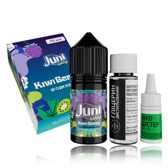 Набір Juni Mix HYBRID Kiwi Berry (Ківі Ягоди) 30мл 65мг