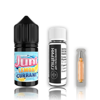 Набір Juni SLT Lemon Currant (Лимон Смородина з холодком) 30мл 50мг