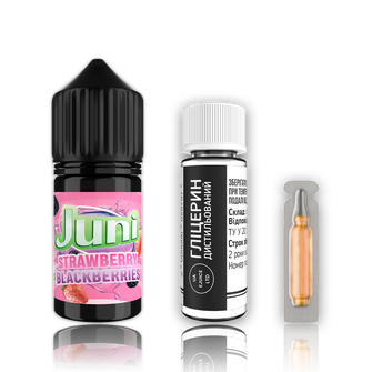 Набір Juni SLT Strawberry Blackberries (Полуниця Ожина) 30мл 65мг