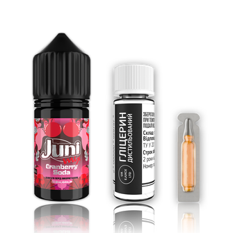 Набір Juni Mix Cranberry Soda (Журавлинна содова 30мл 65мг