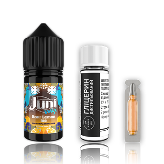 Набір Juni Mix Sour Lemon Ice (Лимон Лід) 30мл 65мг