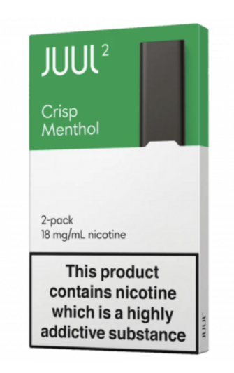 Картридж Juul 2 Crisp Menthol (Свіжий ментол)