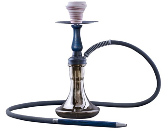 Кальян 2x2 Hookah Pixel Dark Blue высота 39 см на 1 персону