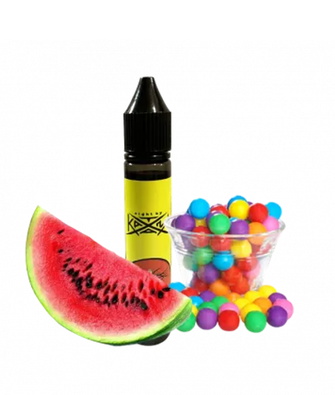 Рідина Katana Watermelon Bubble Gum (Кавун Бабл Гам) 30 мл 50 мг