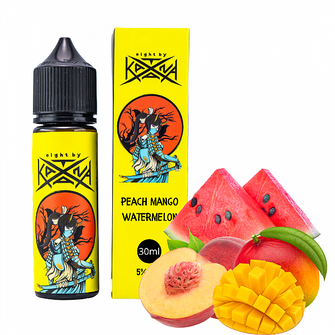 Сольова рідина Katana Mango Peach Watermelon (Манго Персик Кавун) 30 мл 50 мг