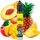 Солевая жидкость Katana Pineapple Peach Mango (Ананас Персик Манго) 30 мл 50 мг
