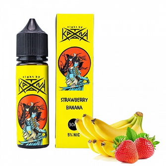 Сольова рідина Katana Strawberry Banana (Полуниця Банан) 30 мл 50 мг
