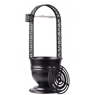 Корзина для вугілля Yahya Matte Black (Чорний)