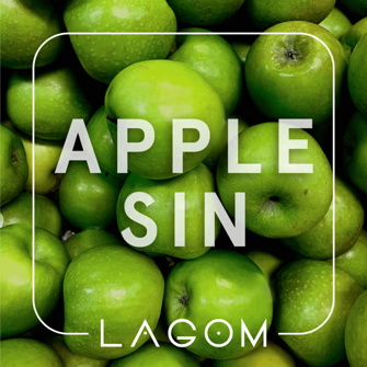 Тютюн Lagom Main Apple Sin (Зелене Яблуко) 200 гр