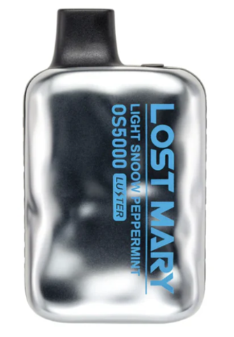 Одноразка Lost Mary OS 5000 Light Snow Peppermint (Светлый снег мятный)