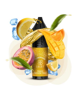 Сольова рідина Lucky Lemonade 15 мл 50 мг Mango Passion Fruit (Манго Маракуя)