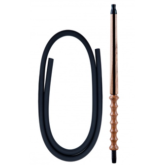 Шланг с мундштуком Karma Wood Line Black (Черный)