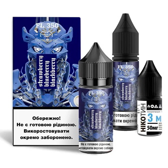 Набор солевой жидкости Flavorlab FL350 Strawberry Blueberry Blackberry (Клубника Черника Ежевика) 30 мл 65 мг