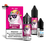 Набір сольової рідини Flavorlab FL350 Watermelon Cherry (Кавун Вишня) 30 мл 50 мг