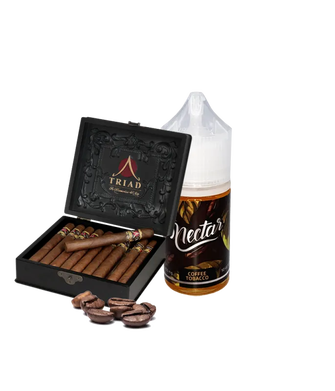 Сольова рідина Nectar 15 мл 50 мг Coffee Tobacco (Кава Тютюн)