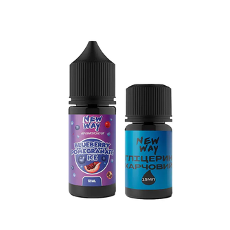 Набор New Way Ice Blueberry Pomegranate Ice (Голубика Гранат Лед) 30 мл 65 мг