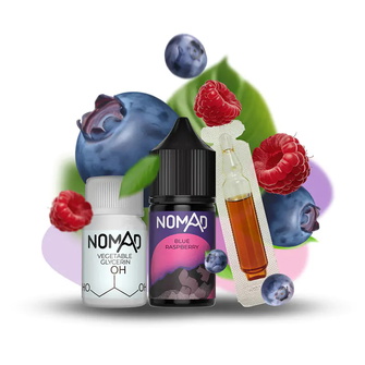 Набір Nomad Blue Raspberry (Блакитна малина) 30 мл 50 мг