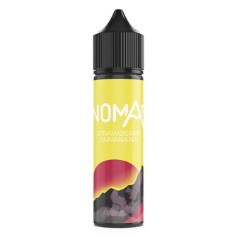 Набір органічної рідини Nomad Strawberry bananana (Полуниця Банан) 60 мл 3 мг
