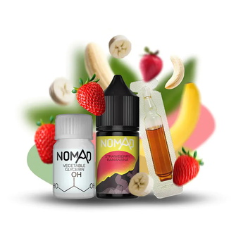 Набір Nomad Strawberry bananana (Полуниця Банан) 30 мл 50 мг