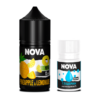 Набір Nova без нікотину Pineapple Lemonde (Ананас Лимонад) 30 мл