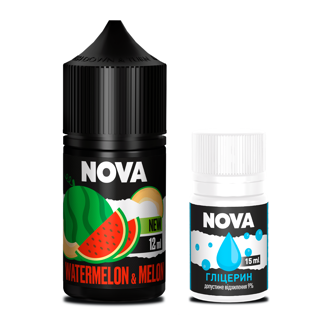 Набір Nova без нікотину Watermelon Lemon (Кавун Лимон) 30 мл