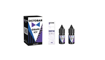 Набір Octobar Classic 10 мл Grape Icy (Виноград Лід)