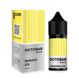 Набор солевой жидкости Octobar Classic Banana Ice (Банан Лед) 30 мл 50 мг
