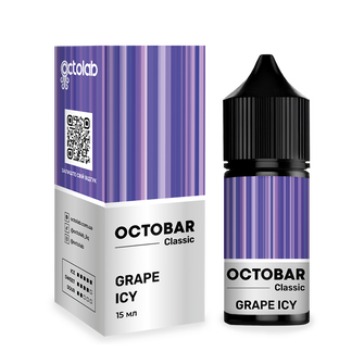 Набор солевой жидкости Octobar Classic Grape Icy (Виноград Лед) 30 мл 50 мг