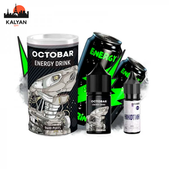 Набор Octobar Energy Drink (Энергетический напиток) 30 мл 50 мг