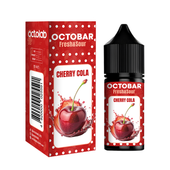 Набор солевой жидкости Octobar Fresh & Sour Cherry Cola (Вишня Кола) 30 мл 65 мг