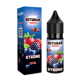 Набір сольової рідини Octobar Strong Berries (Ягоди) 15 мл 50 мг