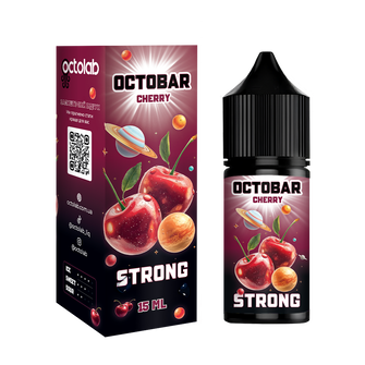 Набір сольової рідини Octobar Strong Cherry (Вишня) 30 мл 50 мг