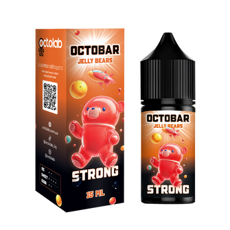 Набор солевой жидкости Octobar Strong Jelly Bears (Мармеладные мишки) 30 мл 50 мг
