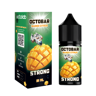 Набір сольової рідини Octobar Strong Mango Citrus (Манго Цитрус) 30 мл 50 мг