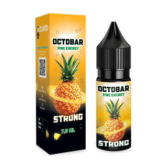 Набір сольової рідини Octobar Strong Pine Energy (Ананас) 15 мл 50 мг