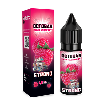 Набір сольової рідини Octobar Strong Pom Raspberry (Малина) 15 мл 50 мг