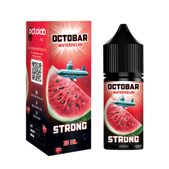 Набір сольової рідини Octobar Strong Watermelon (Кавун) 30 мл 50 мг