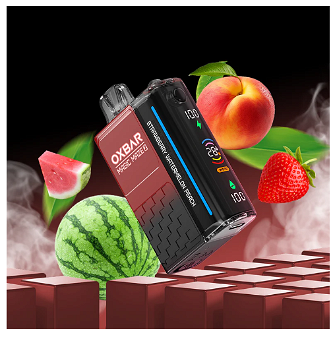 Одноразка Oxbar Magic Maze 2 30000 Strawberry Watermelon Peach (Полуниця кавун персик)