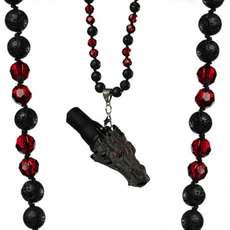 Персональный мундштук Lavart Dragon Black Red (Черный Красный)