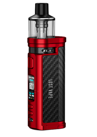 Pod-система Lost Vape Centaurus Q80 Pod Mod Matt Red Carbon Fiber