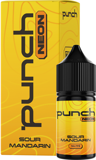 Набір Punch Neon Sour Mandarin (Кислий мандарин) 30 мл 65 мг