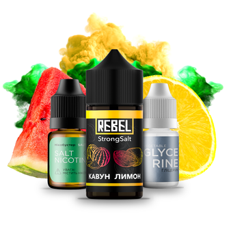 Набор Rebel StrongSalt Watermelon Lemon (Арбуз Лимон) 30 мл 40 мг