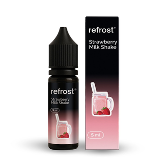 Набор жидкости Refrost Strawberry Milk Shake (Клубничный молочный коктейль) 15 мл 50 мг