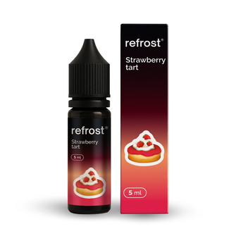 Набор жидкости Refrost Strawberry Tart (Клубничный тарт) 15 мл 50 мг