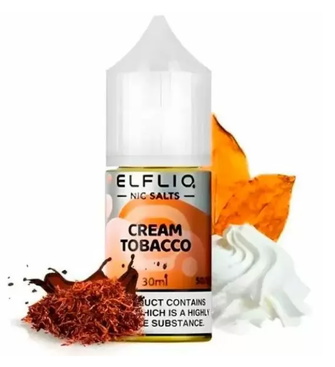 Сольова рідина Elf Liq 30 мл 50 мг Cream Tobacco (Вершки Тютюн)