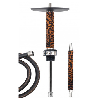 Шахта Snake Hookah Wild Leo (Черно-оранжевый)
